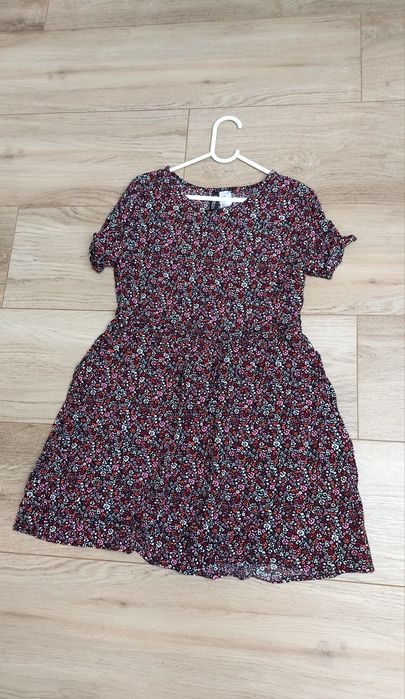 Sukienka kwiatki H&M rozmiar 34 Xs