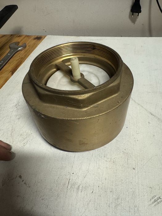 Zawór  zwrotny mosiężny york 4” cale dn100