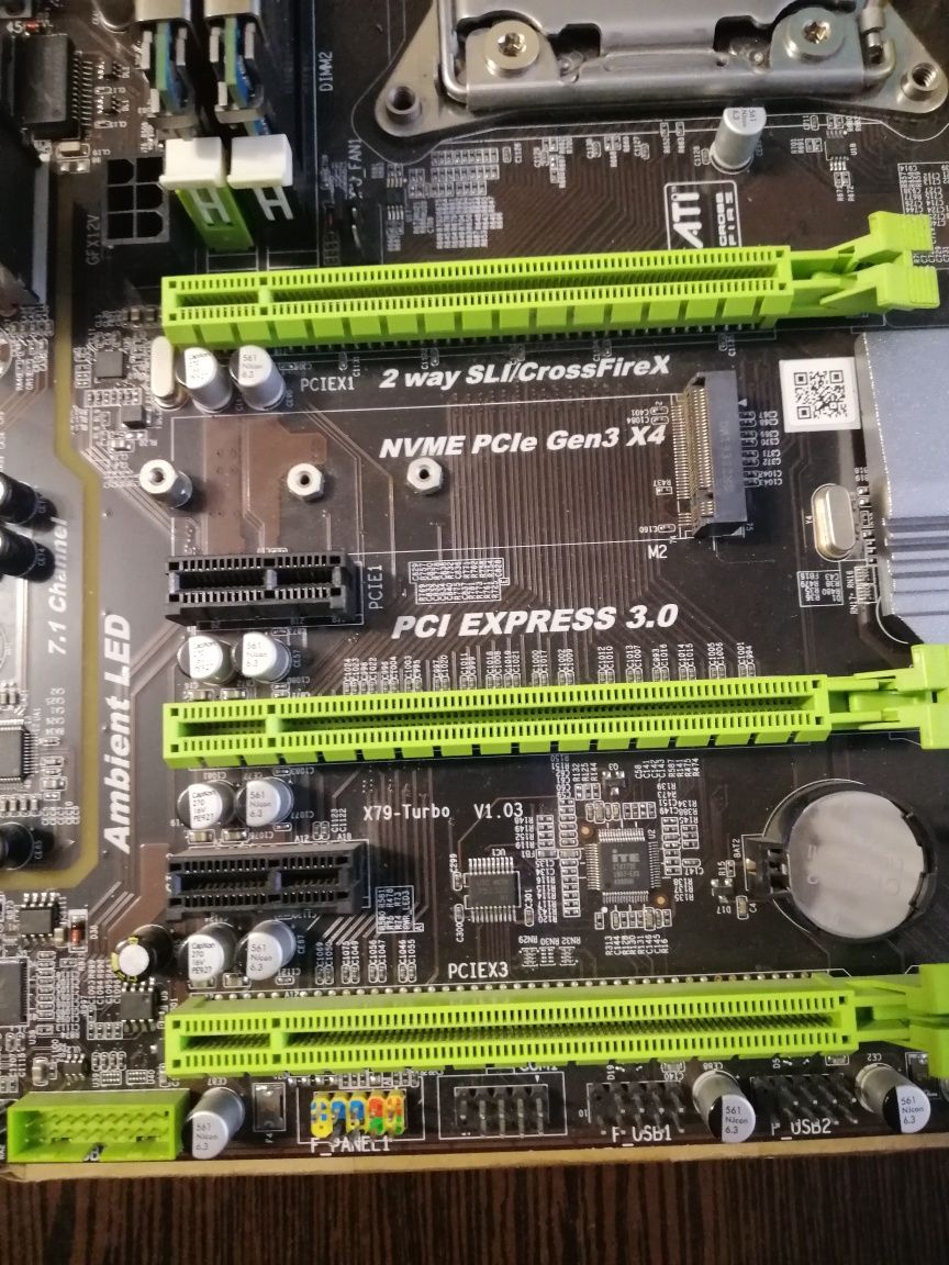 Комплект X79 Xeon E5 2689 -32Gb ОЗУ (POST CODE FF)