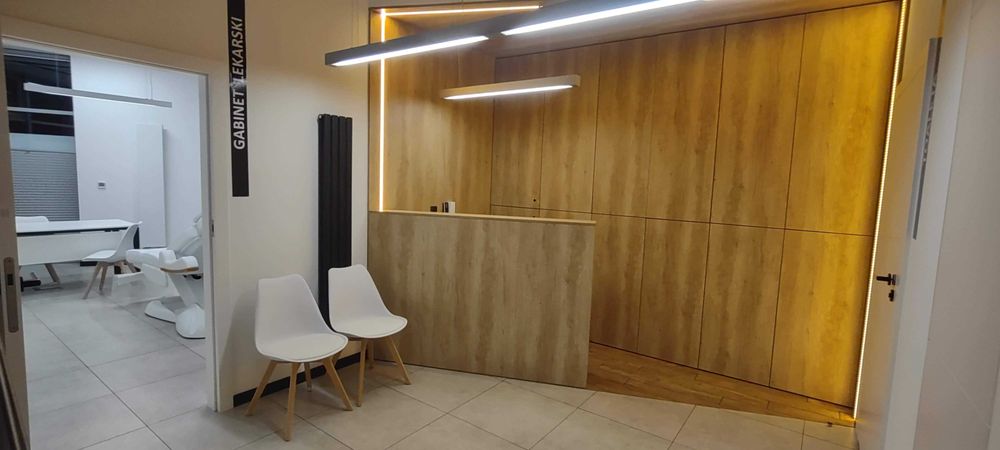 Wynajmę gabinet lekarski/kosmetyczny, po remoncie 45m, ul Markowskiego