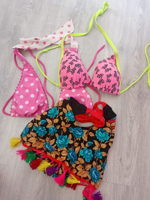 Staniki kąpielowe rożne wzory