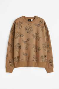 Beżowa Bluza H&M Tom & Jerry Relaxed Fit