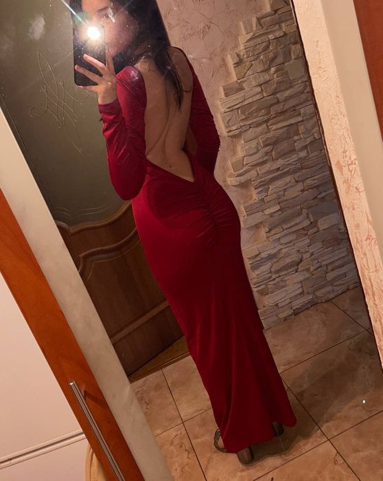 Платье с открытой спиной | сукня з відкритою спиною