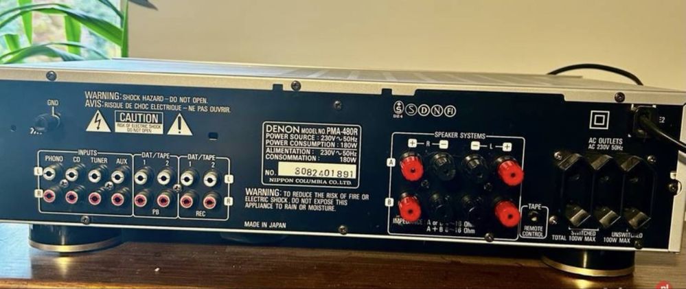 Denon PMA-480R, sprawny wzmacniacz .