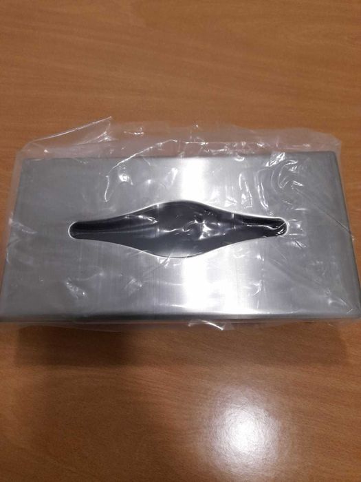 Dispensador luvas/ toalhitas zig zag inox IN60-551 NOVO