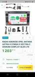 Radio android opel carplay qled lte