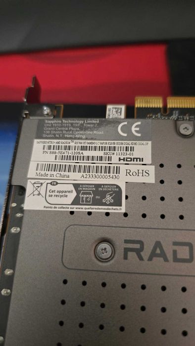 RX 7900 XT Sapphire Nitro RGB 20GB gDDR6