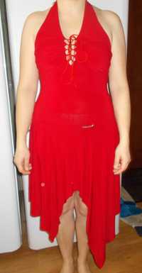 Вечернее красное платье 46 размер