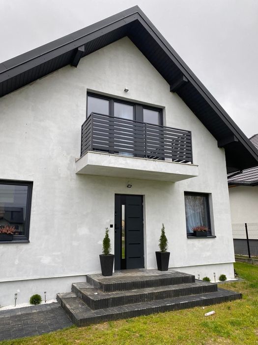 Balustrada barierka nowoczesnavpalisadowa