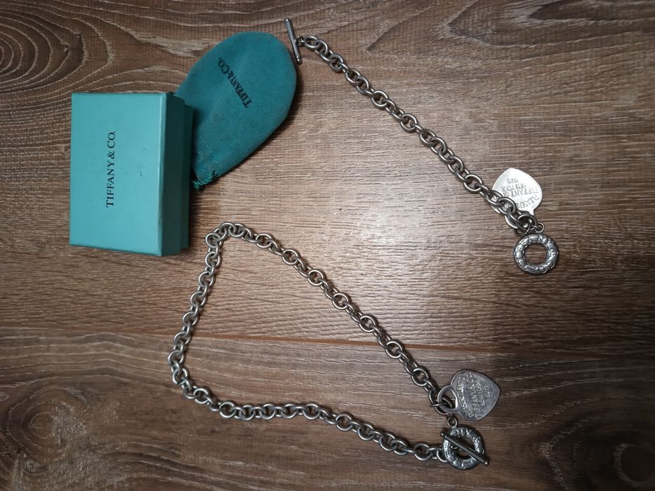 Tiffany&Co srebrny komplet