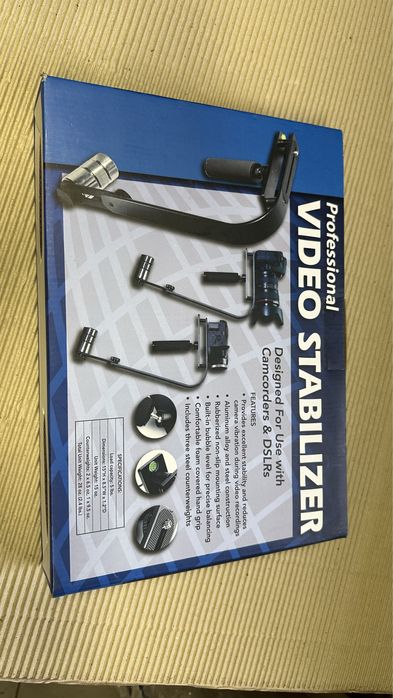 Stabilizator wideo do aparatu kamery uniwersalny gimbal nowy