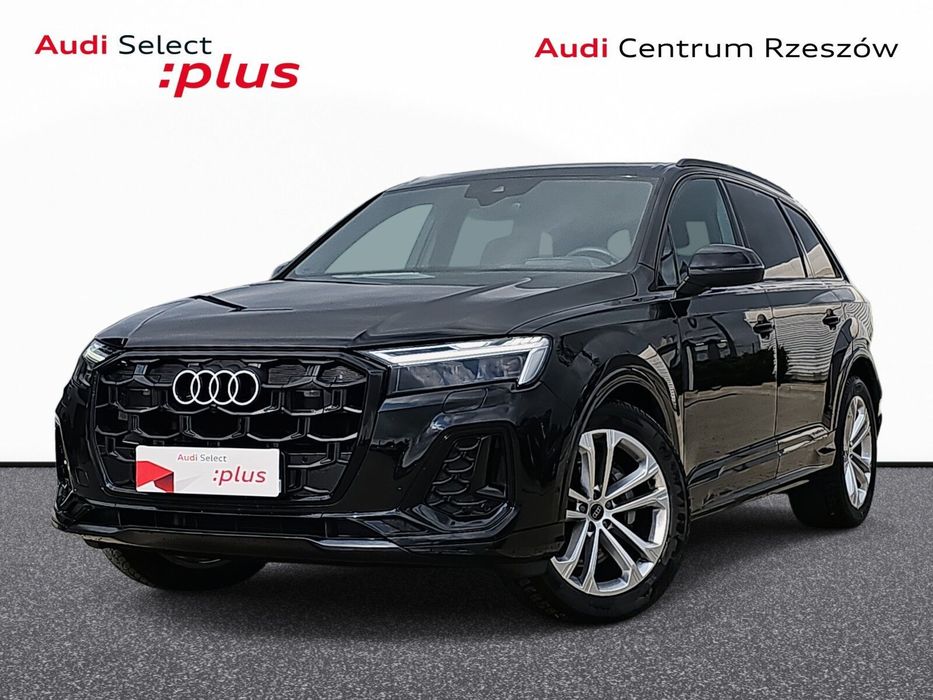 Audi Q7 Head up skrętna tylna oś hak, dach panoramiczny kamery 360, pneumatyka