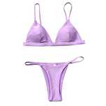 Sexy Bikini Brazylijskie Dwuczęściowy Strój Kąpielowy STRINGI - M