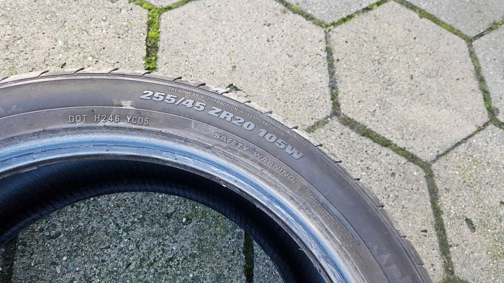 Opony Kuhmo Crugen HP 91 255/45 R20 105W 7-8mm !!