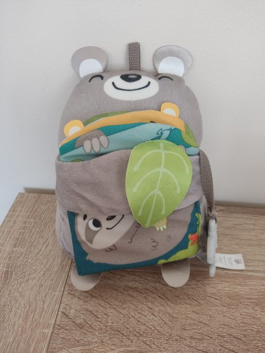 Miękka książeczka sensoryczna zwierzątka Fisher Price GJD37