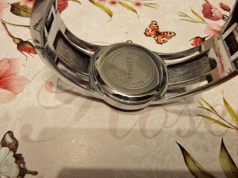 Zegarek damski (granatowo/srebrny)