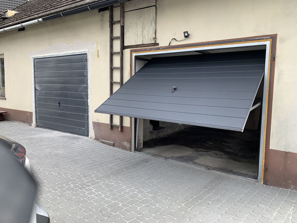 Brama garażowa uchylna dwuskrzydłowa ! Drzwi stalowe ! Na wymiar