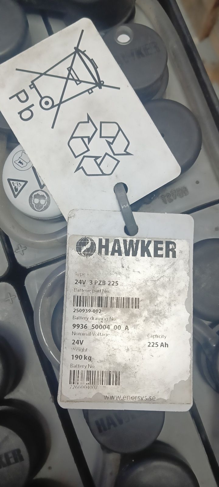 Bateria trakcyjna do wózka widłowego Toyota, BT 24volt