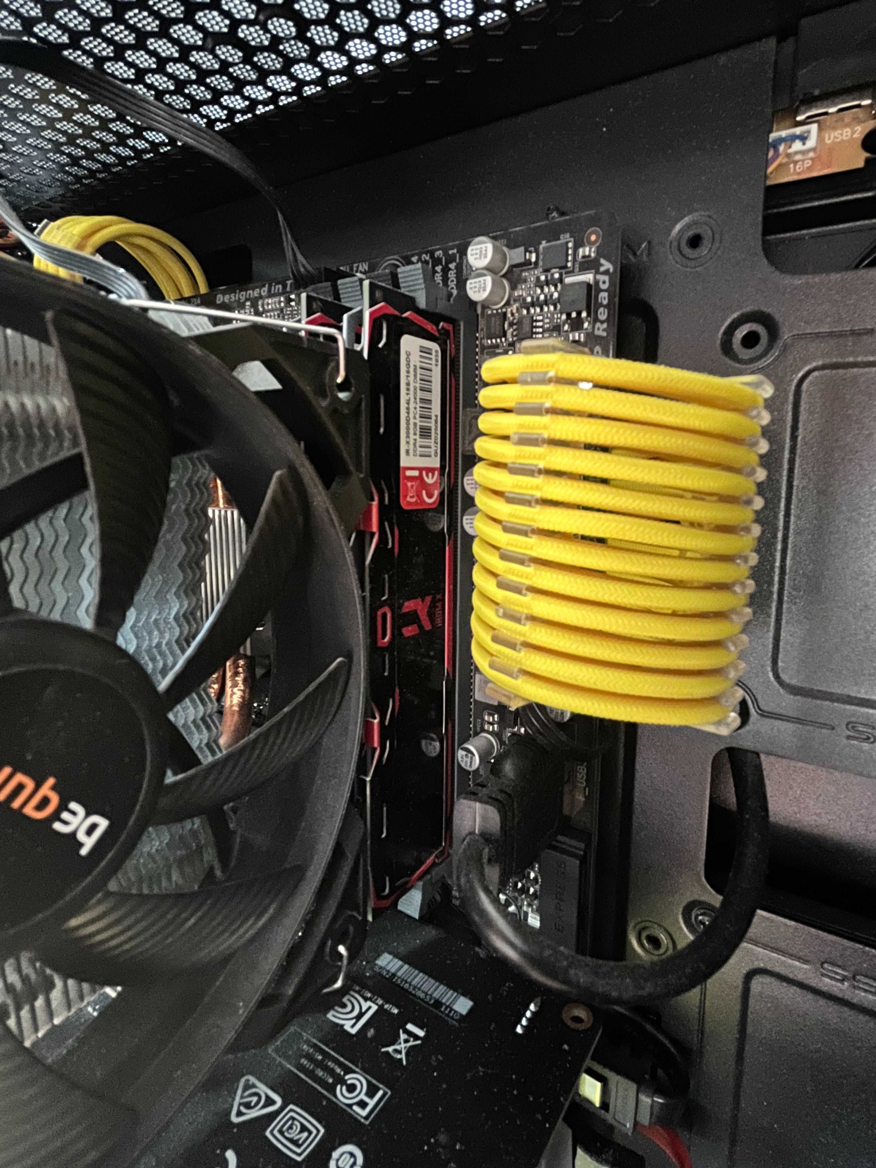 Komputer do gier–i5-6600K 4.5GHz, RX 570 8GB, 16GB RAM, SSD M.2 + HDD