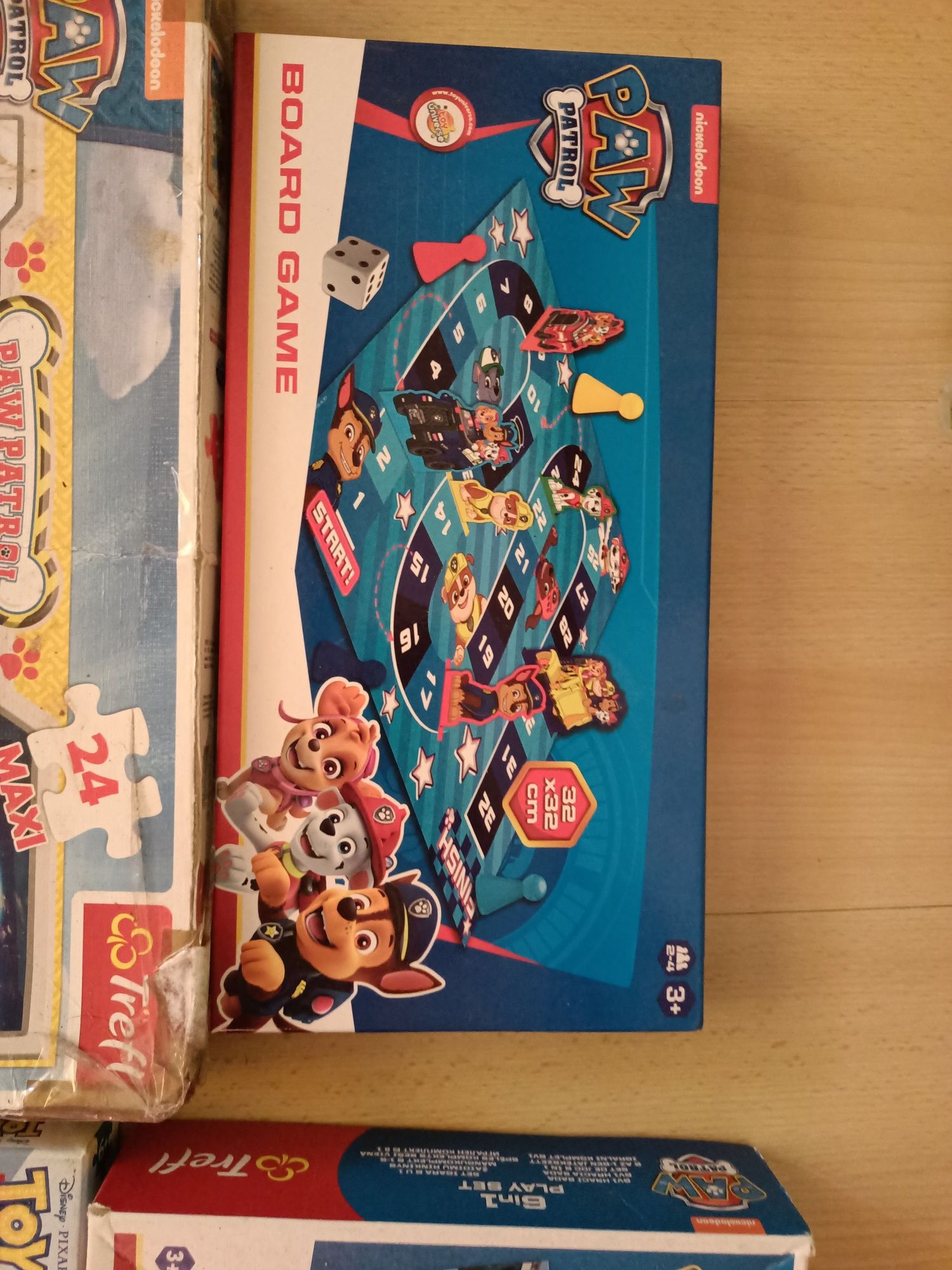 Puzzle psi patrol, zig zag, świnka pepa