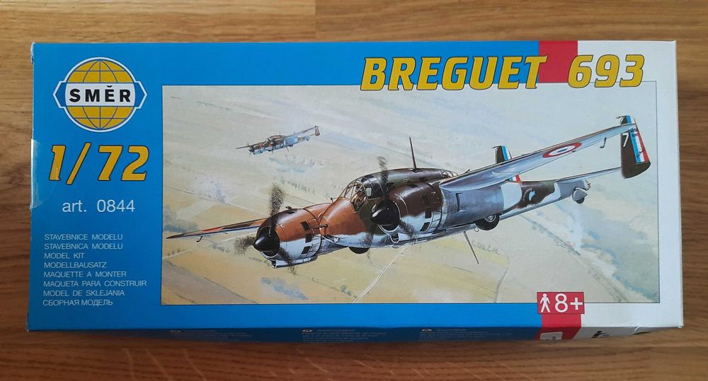 Model do sklejania Breguet 693 skala 1/72