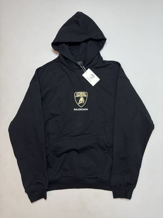 Худі Balenciaga Automobili Lamborghini M L Black ERD Vetements