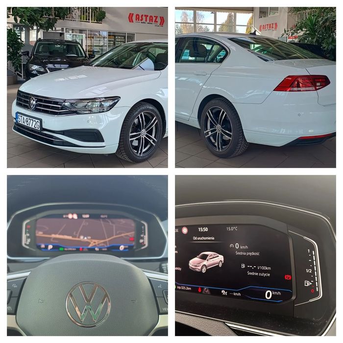 Volkswagen Passat 2.0TSi 190KM BENZYNA virtual, krajowy, pełny serwis ASO