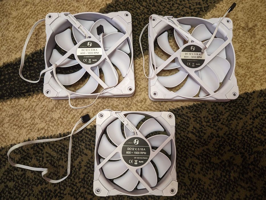 Кулер lian li новые 4-pin PWM