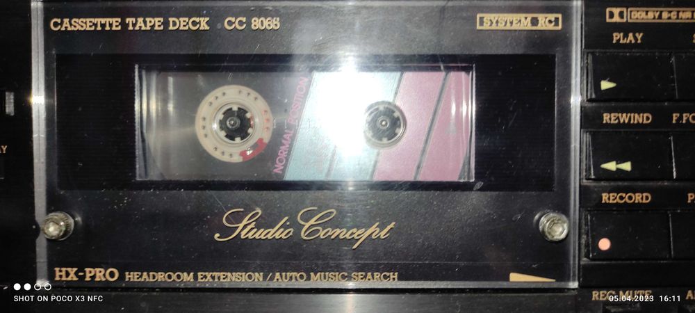 Кассетная дека Dual cc8065 Studio Concept