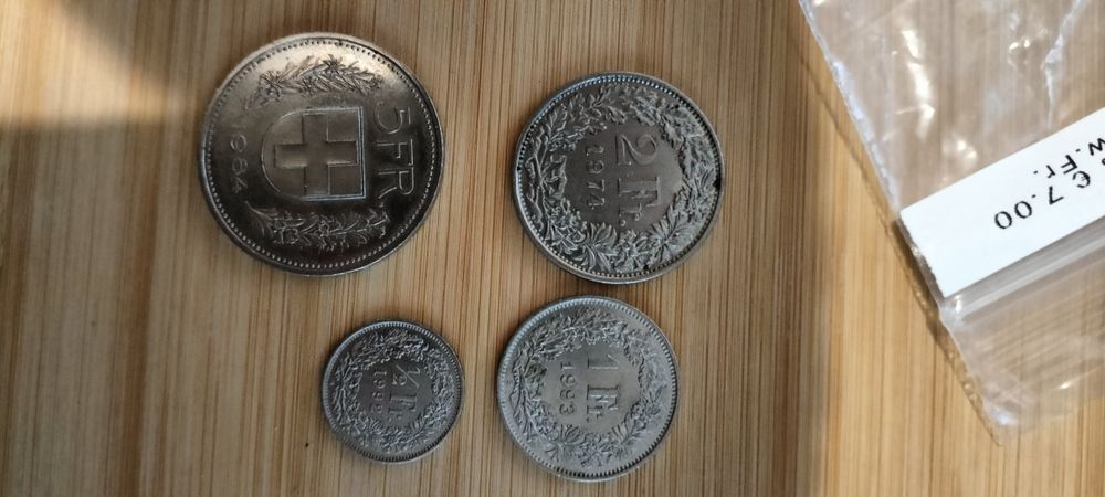 Monety Francuskie kolekcjonerskie