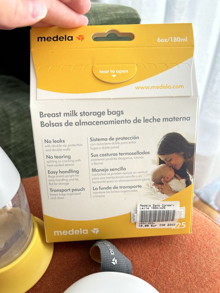 Bomba tira leite elétrica da Medela | Solo
