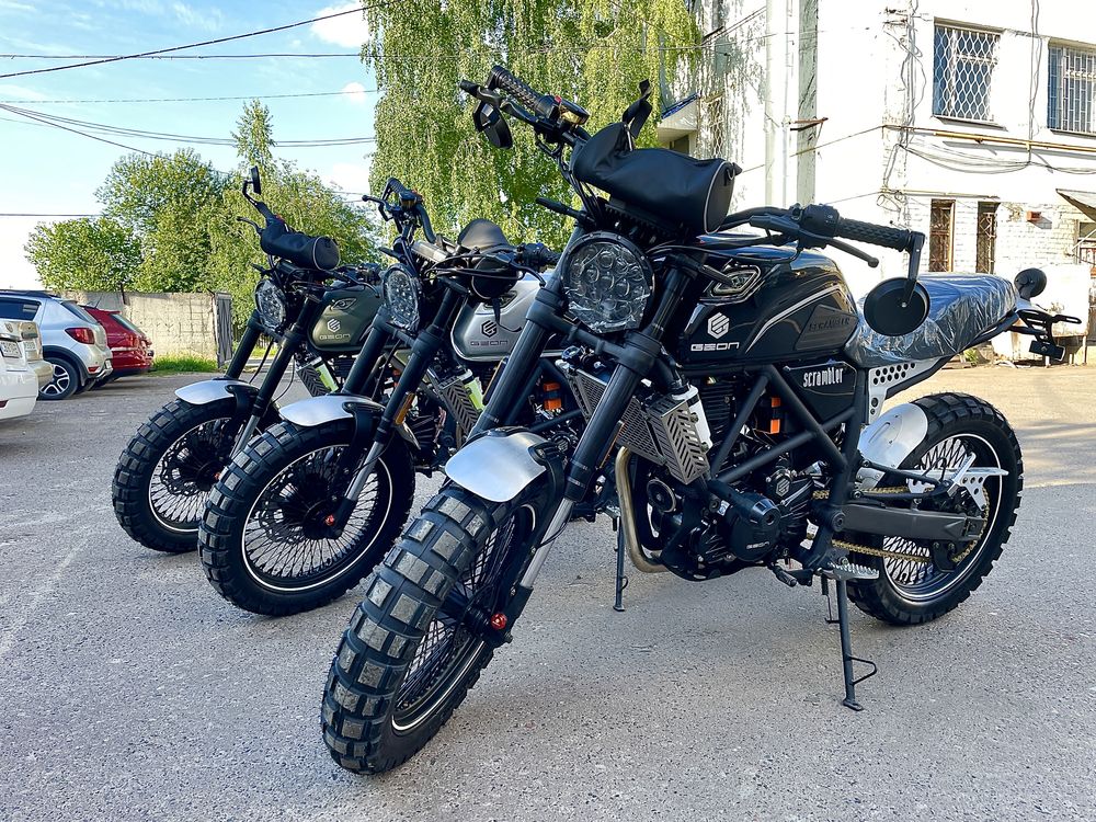 Мотоцикл Geon Scrambler 300 Різні кольори! Доставка!