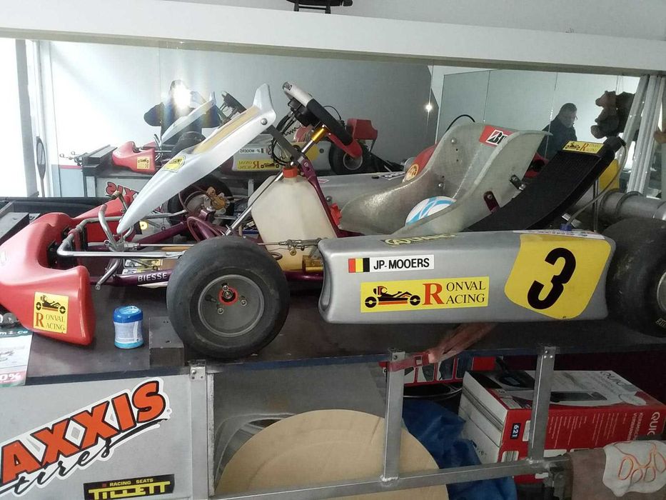 Kart Biesse com reboque