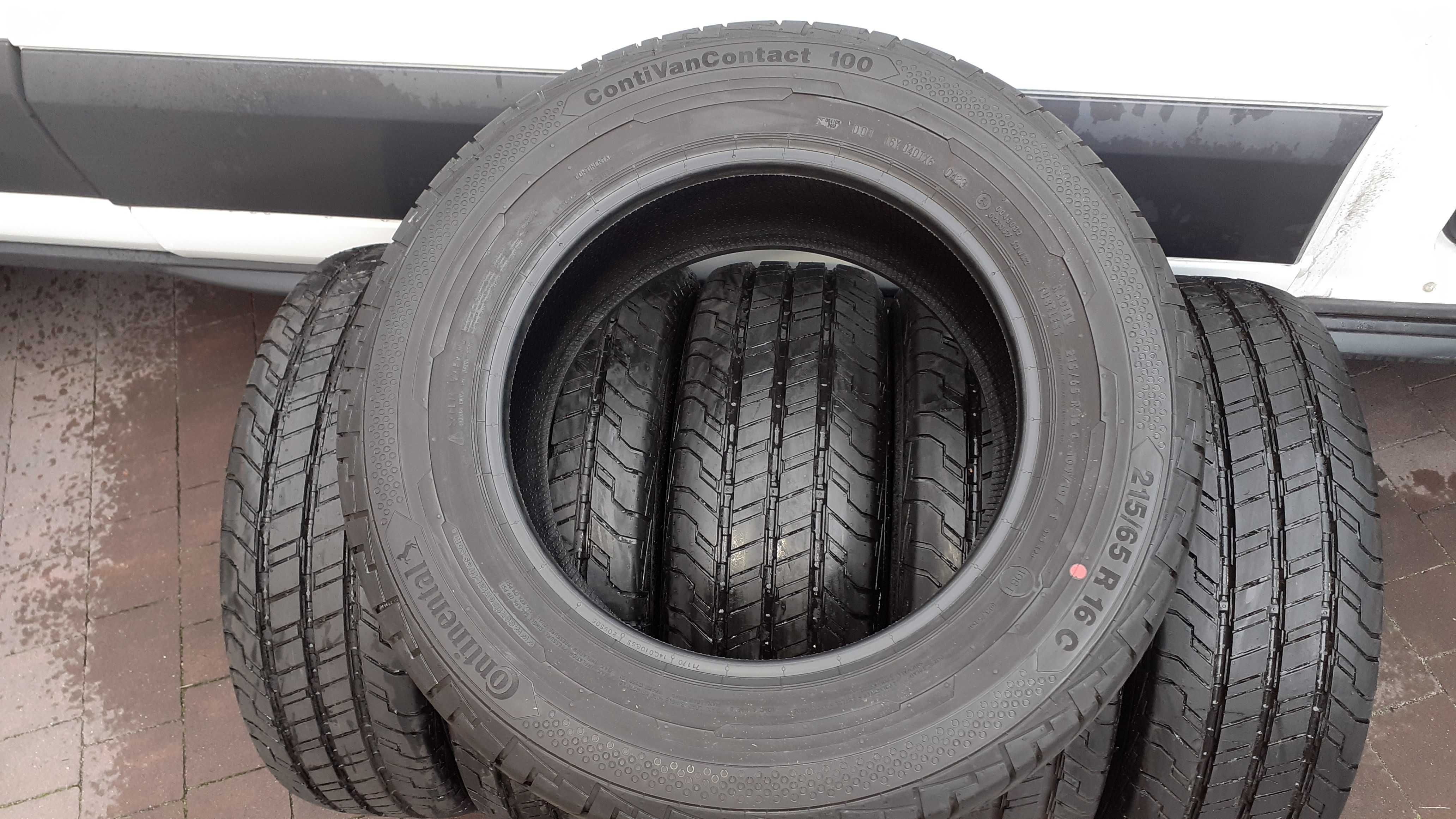 Opony demo 2 sztuki CONTINENTAL 215/65R16C 109/107T , 2023r.