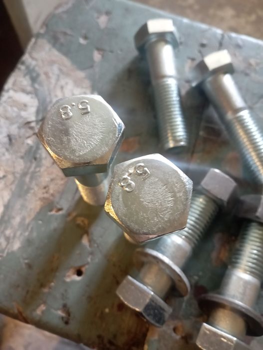 Нові оцинковані болти М20х80