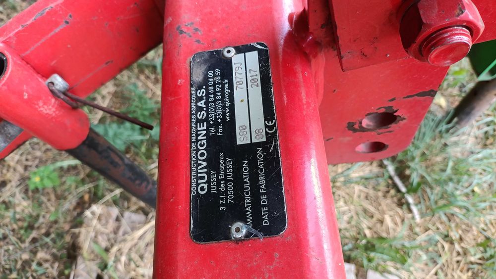 Глибокорозпушувач Quivogne S80-3,5