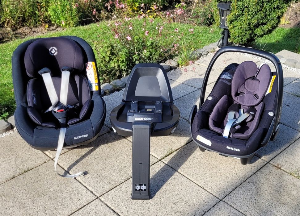 Maxi cosi zestaw baza familly fix 2 fotelik Pearl pro2 pebble pro