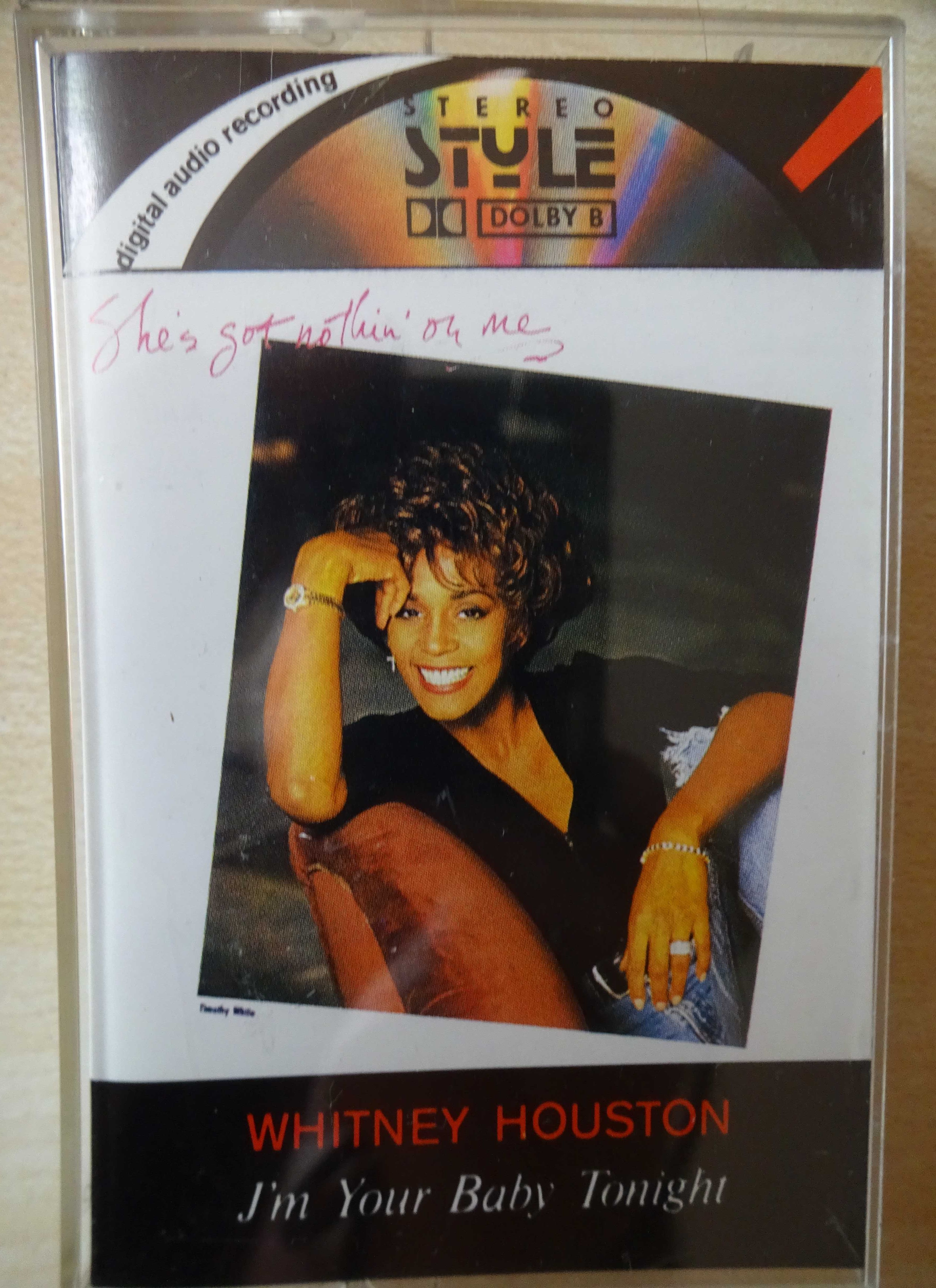 Whitney Houston - I'm your baby tonight (kaseta magnetofonowa)