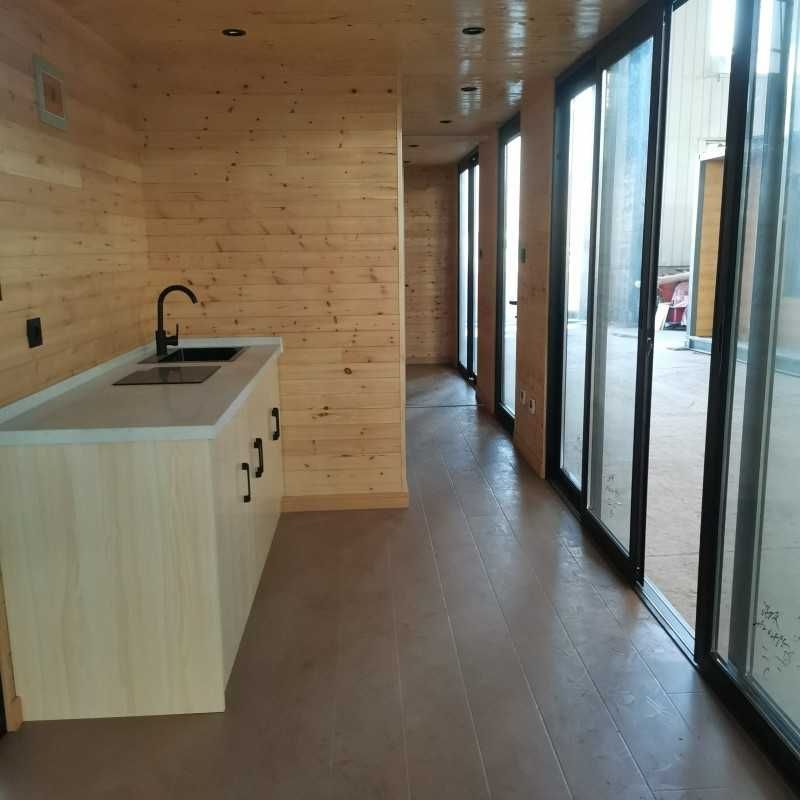 Domek przeszklony 30m2 kontener Nowy