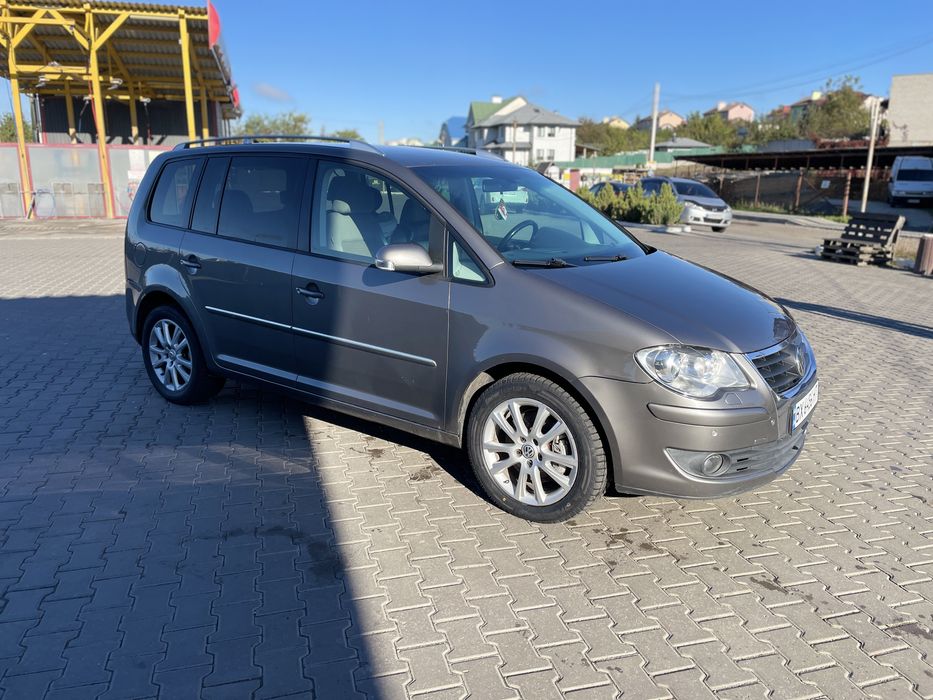 Vw Touran 2008 2.0 tdi 170 к.с. 125 квт