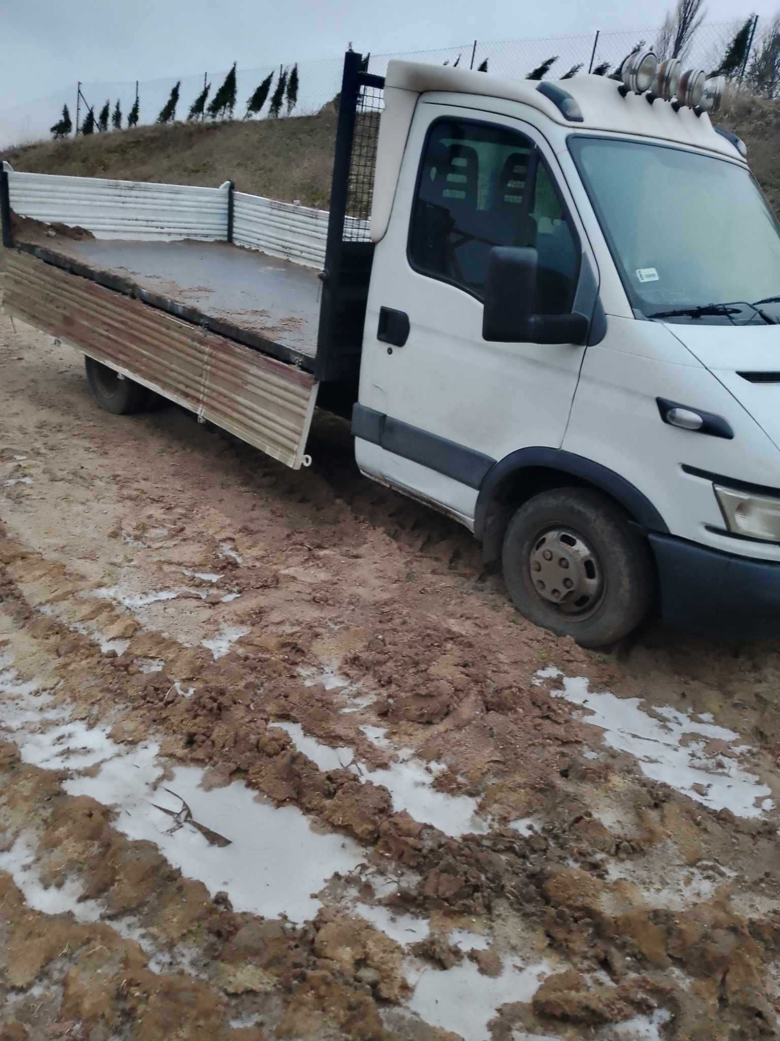 Usługi koparko-ładowarką, Roboty ziemne. Koparka.Transport do 3,5 T.