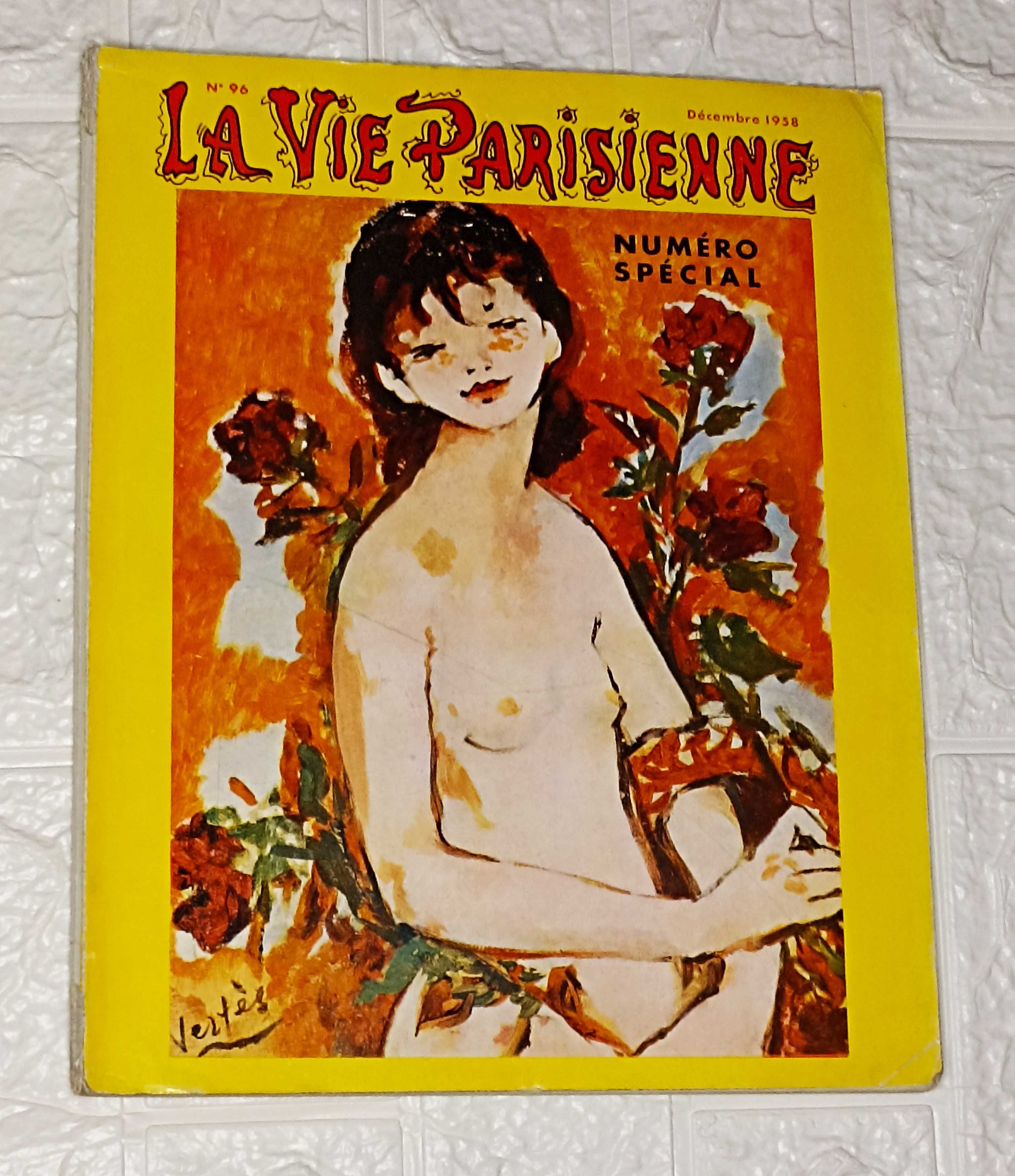 Vintage Magazine La Vie Parisienne n 96 dec 1958