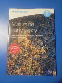 Maturalne karty pracy 2 Oblicza geografii Nowa Era