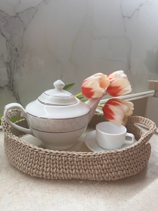 Кошики плетені, органайзери для зберігання, набір кошиків.