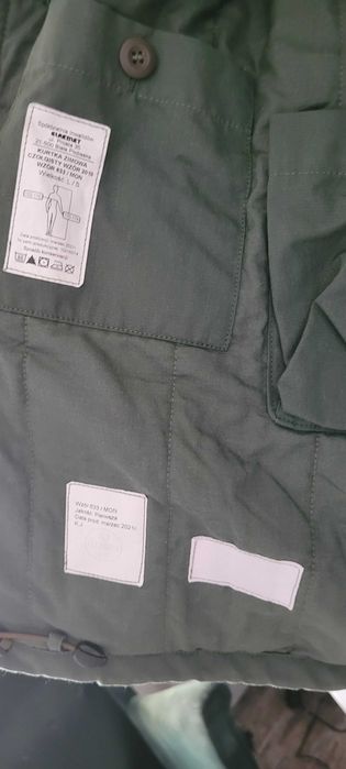 Kurtka zimowa od kombinezonu czołgisty