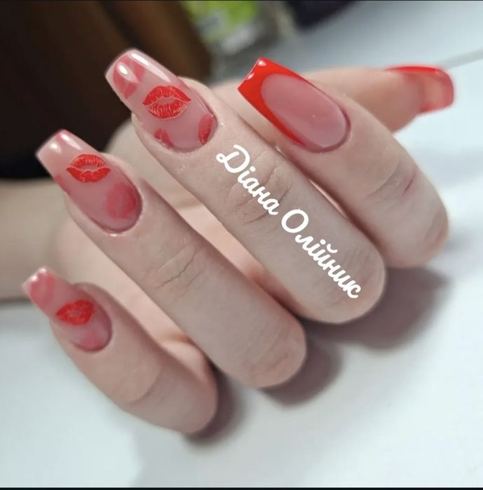 Манікюр, гельлак, укріплення, нарощування