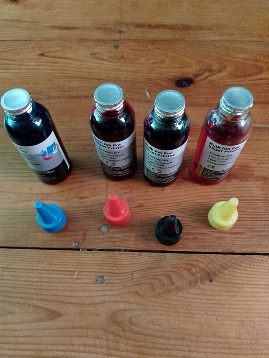 tusz do drukarki 4 po 100 ml