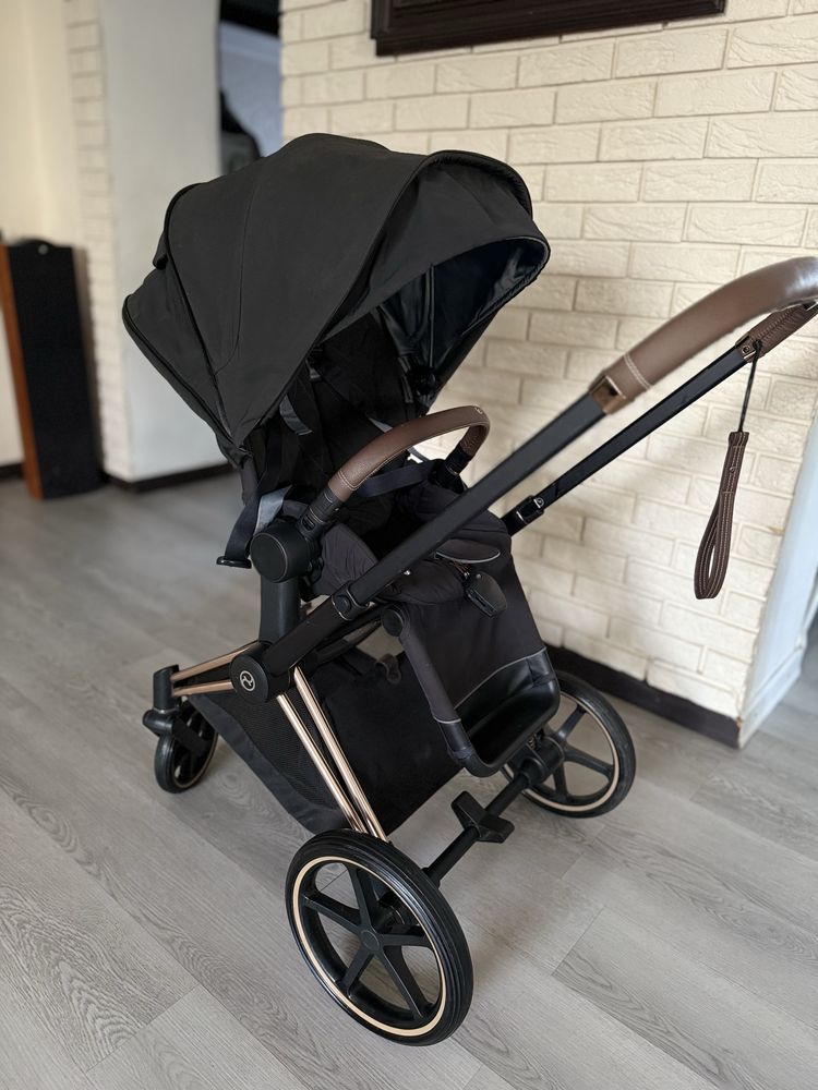 Візочок коляска 2 В 1 Cybex Priam Rosegold