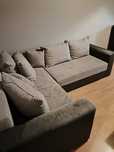 Za darmo Kanapa Sofa Łóżko Narożnik