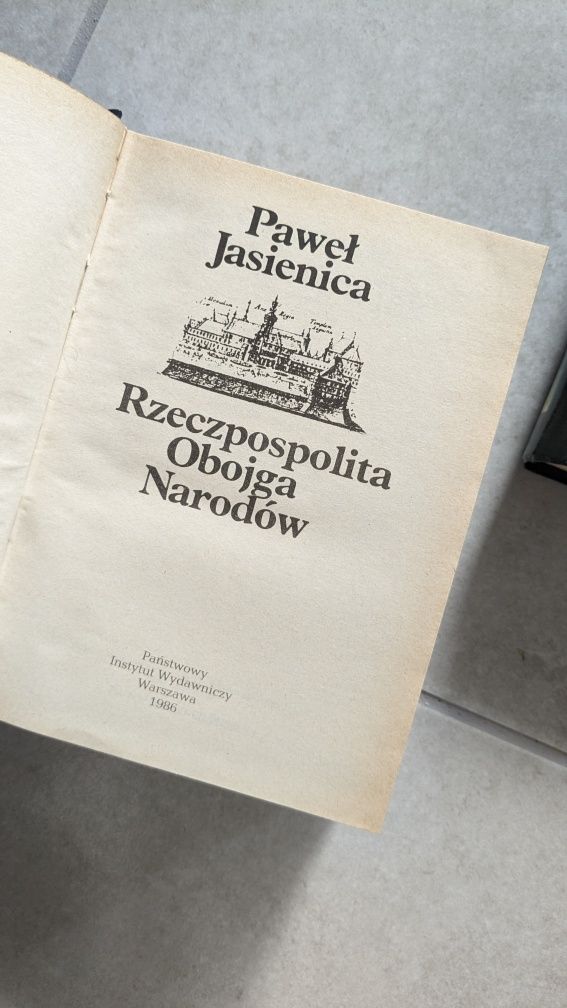 Paweł Jasienica Rzeczpospolita Obojga Narodów 1986